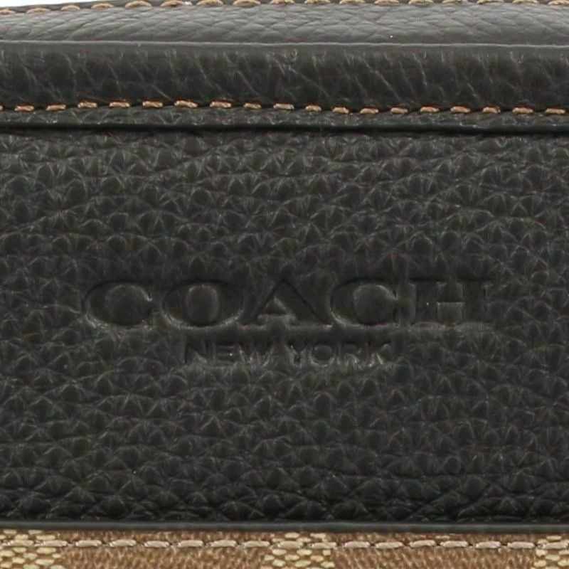 コーチ アウトレット COACH ショルダーバッグ メンズ シグネチャー ブラウン CC090 QBTUP