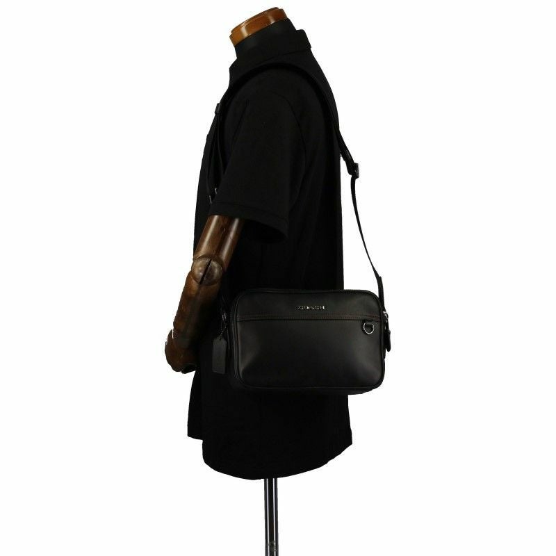 コーチ アウトレット COACH ショルダーバッグ メンズ ブラック C4148