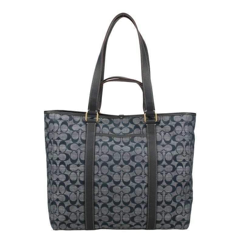コーチ アウトレット COACH トートバッグ メンズ シグネチャー デニム