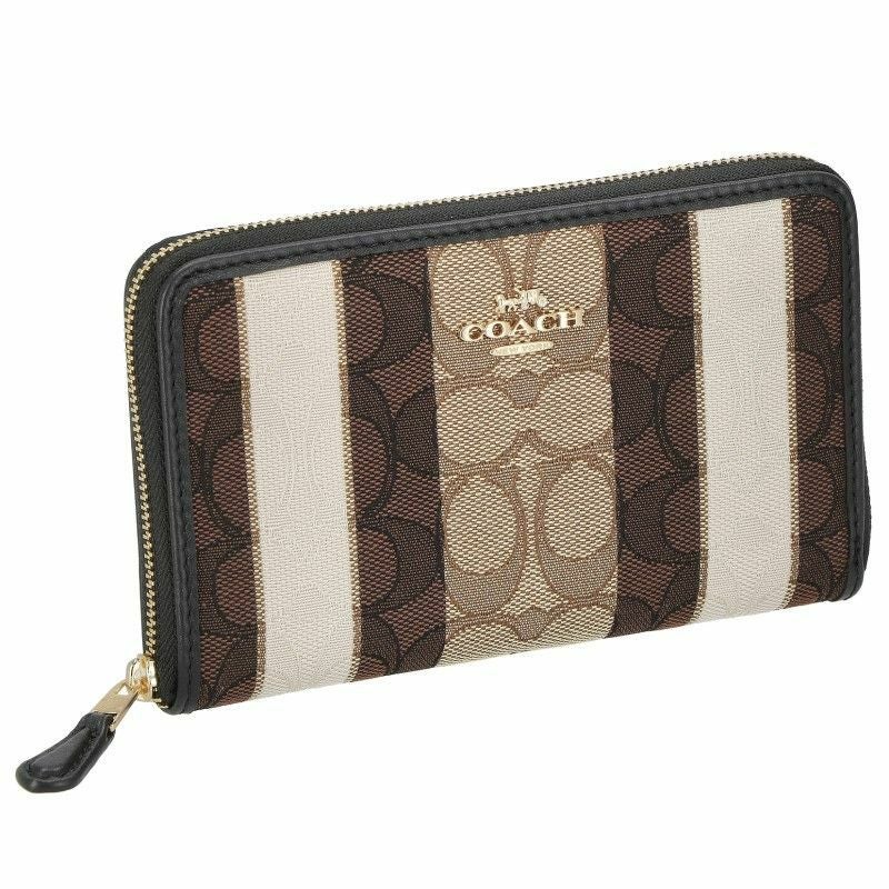 coach コーチ 長財布 アウトレット コーチ アウトレット COACH 長財布 レディース シグネチャー カーキ