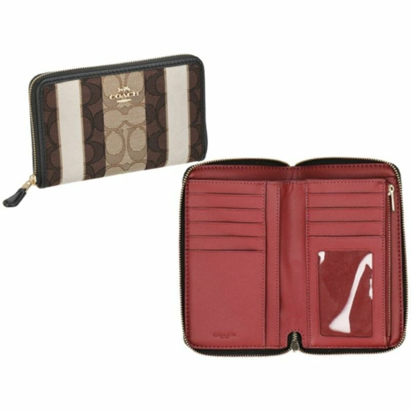 コーチ アウトレット COACH 長財布 レディース シグネチャー カーキ