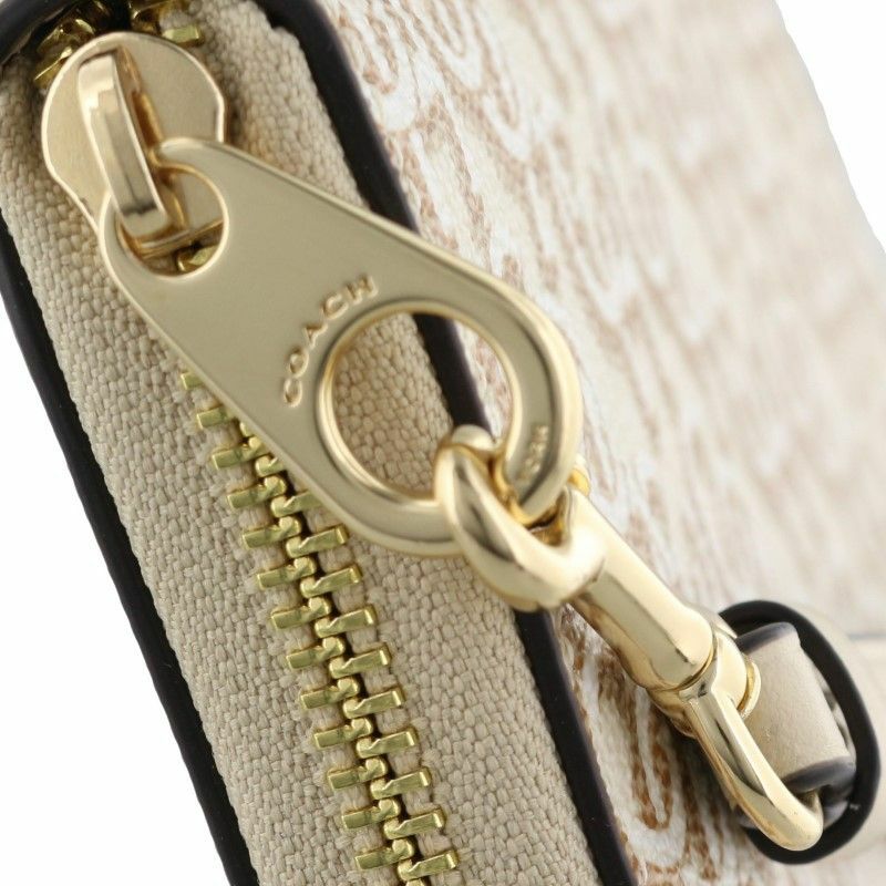 コーチ アウトレット COACH 長財布 レディース シグネチャー チョーク CF521 IMCHK