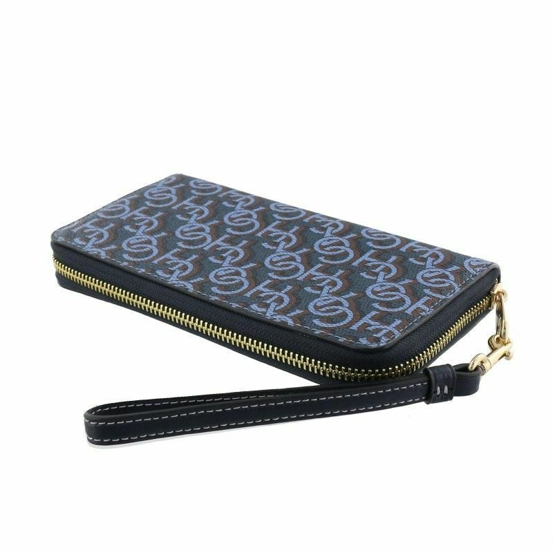 コーチ アウトレット COACH 長財布 レディース シグネチャー ネイビー CF521 IMNAV