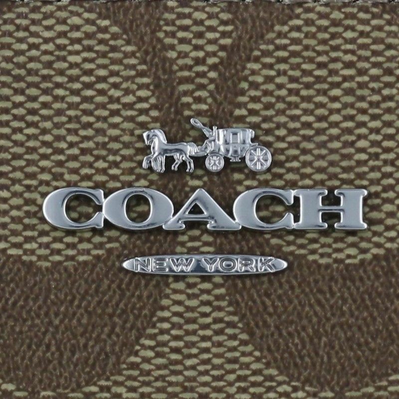 コーチ アウトレット COACH 長財布 レディース シグネチャー ブラウン C4452 SVV7Q