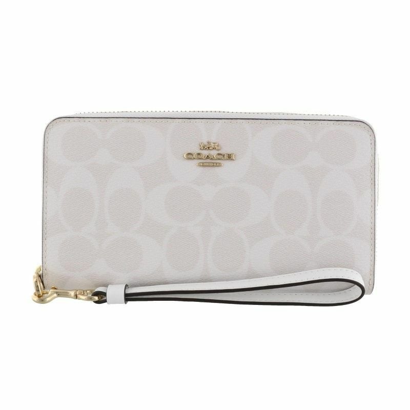 コーチ アウトレット COACH 長財布 レディース チョーク/グレイシア
