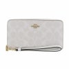コーチ アウトレット COACH 長財布 レディース チョーク/グレイシアホワイト C4452 IMRFF