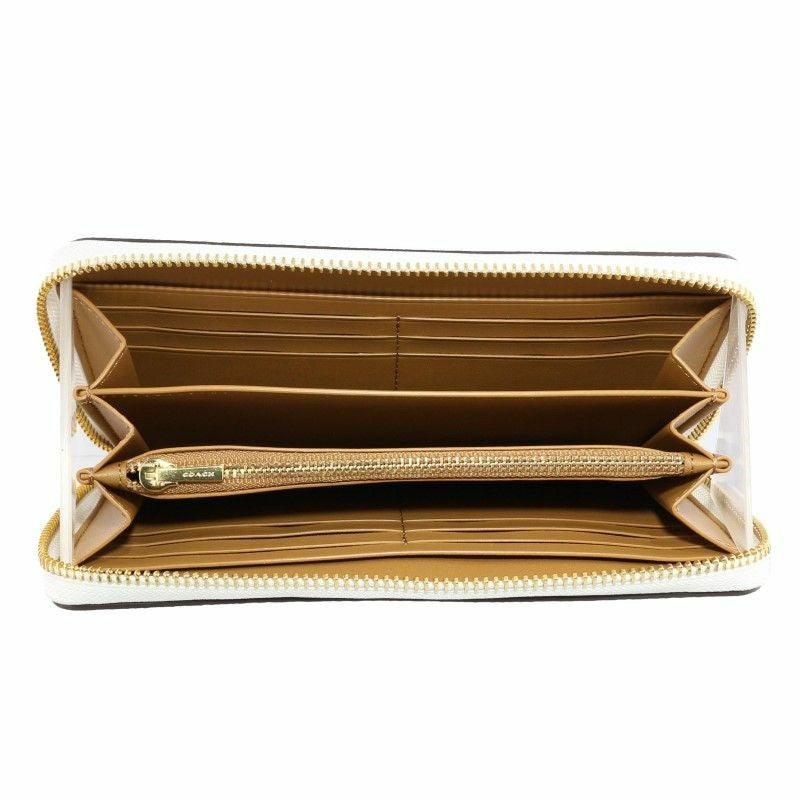 コーチ アウトレット COACH 長財布 レディース チョーク/グレイシアホワイト C4452 IMRFF