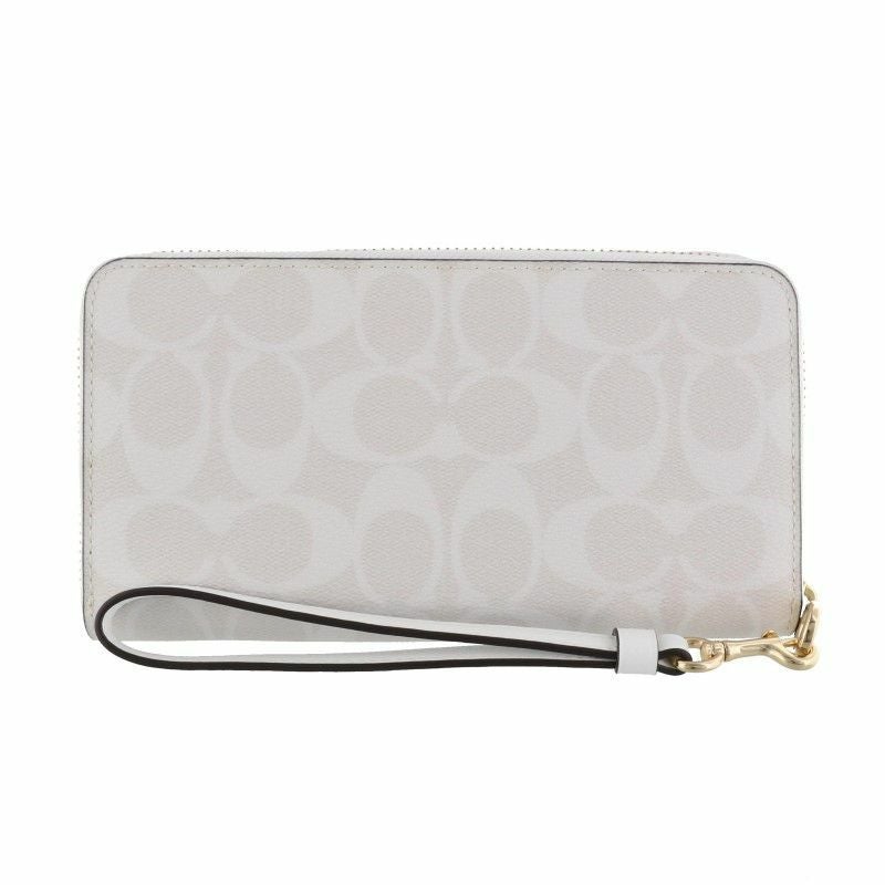 コーチ アウトレット COACH 長財布 レディース チョーク/グレイシアホワイト C4452 IMRFF