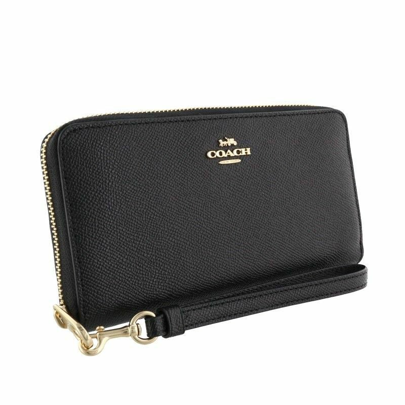 【新品・未使用】COACH ブラック 長財布 型番 :C3441 コーチ アウトレット COACH 長財布 レディース ブラック C3441 IMBLK