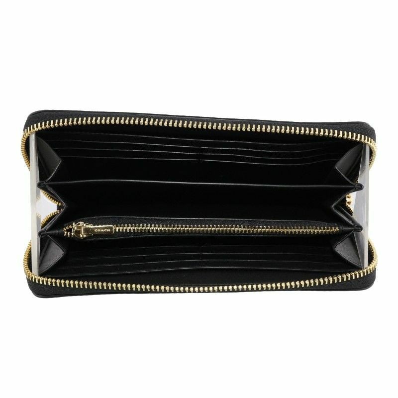 コーチ  新品未使用  長財布  coach  ブラック コーチ COACH アウトレット 長財布 ブラック レディース COACH C8329