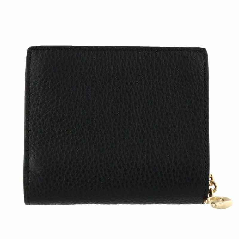 COACH OUTLET コーチ アウトレット 二つ折り財布 レディース ブラック C2862 IMBLK