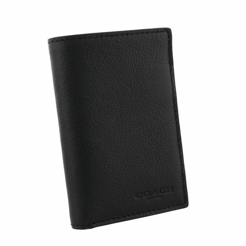 コーチ アウトレット COACH 三つ折り財布 メンズ ブラック F23845 BLK