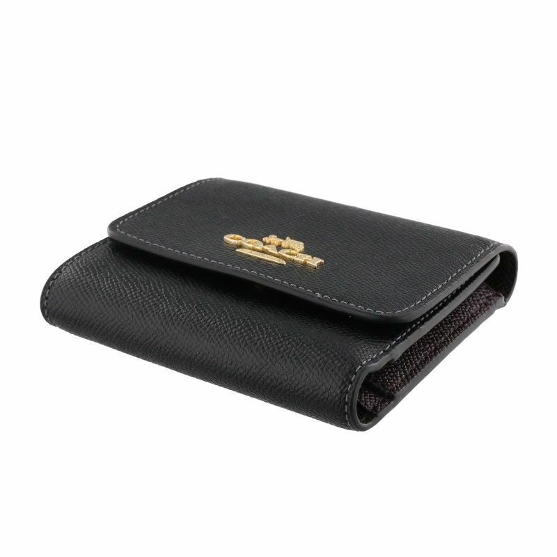 コーチ アウトレット COACH 三つ折り財布 レディース CF427 IMBLK