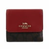 コーチ アウトレット COACH 三つ折り財布 レディース シグネチャー ブラウン CE930 IMRVQ