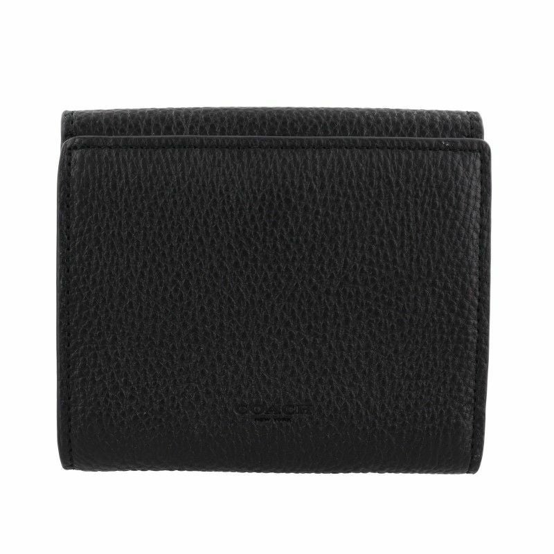 コーチ アウトレット COACH 二つ折り財布 シグネチャー ブラウン ブラック 7250 IMAA8