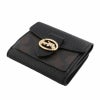 コーチ アウトレット COACH 二つ折り財布 シグネチャー ブラウン ブラック 7250 IMAA8