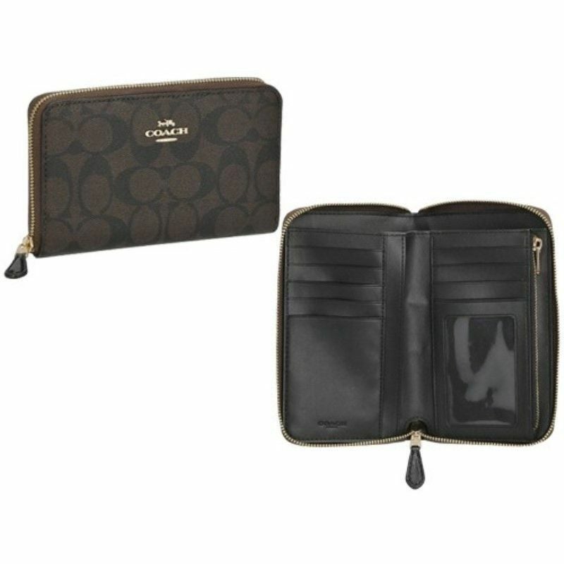 コーチ アウトレット COACH 二つ折り財布 レディース シグネチャー