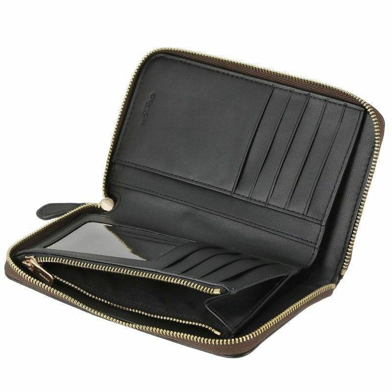 コーチ アウトレット COACH 二つ折り財布 レディース シグネチャー