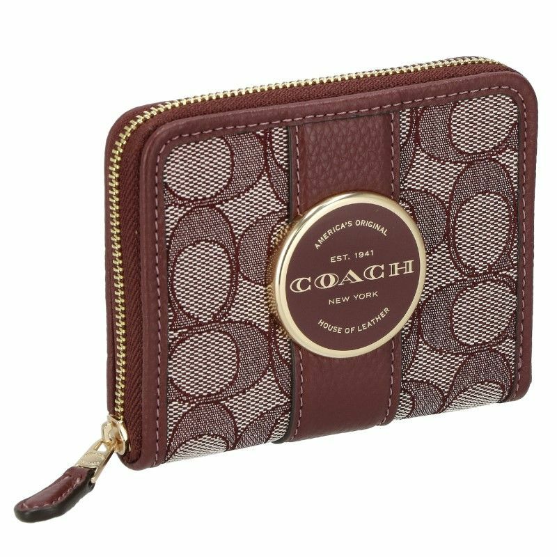 【アウトレット新品】コーチ COACH ケースCH389 ミニ財布 コーチ アウトレット COACH 二つ折り財布 レディース CH389 IMVGB