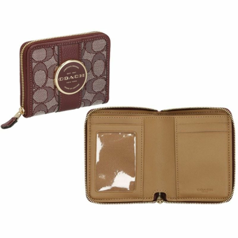 コーチ アウトレット COACH 二つ折り財布 レディース シグネチャー