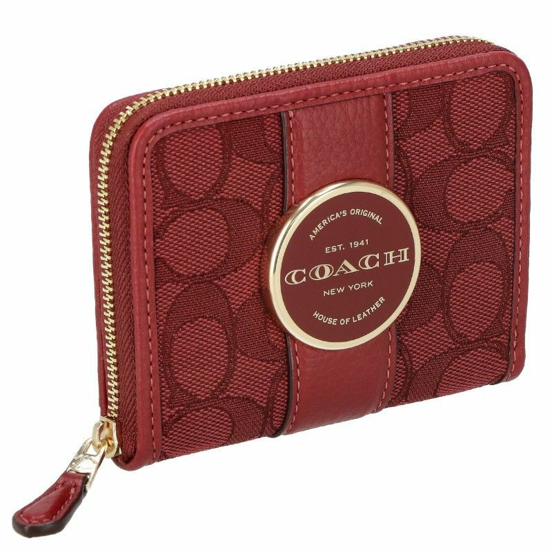 コーチ アウトレット 二つ折り財布 レディース ブラウン COACH OUTLET