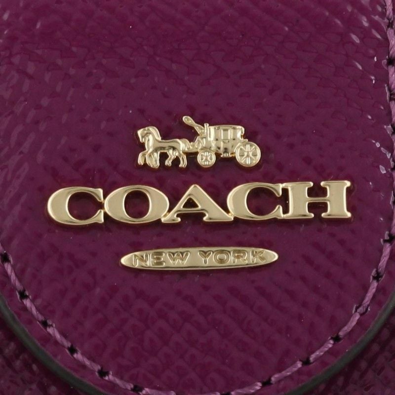 コーチ アウトレット COACH 二つ折り財布 レディース ダークマゼンタ CF233 IMRJA