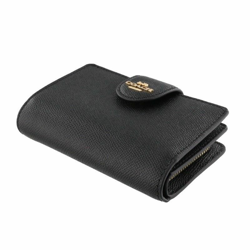 コーチ アウトレット COACH 二つ折り財布 レディース ブラック 6390