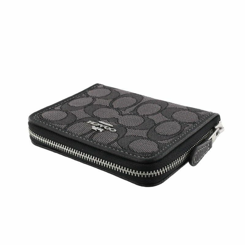 コーチ アウトレット COACH 二つ折り財布 レディース ブラック CH389 SVRT6