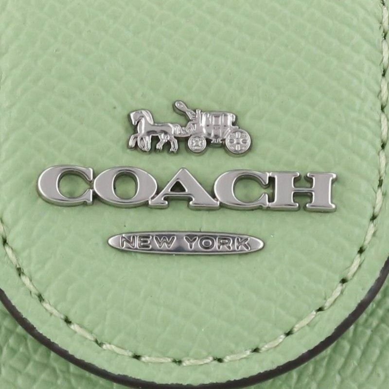 コーチ アウトレット COACH 二つ折り財布 レディース ペールピスタチオ 6390 SVTY6