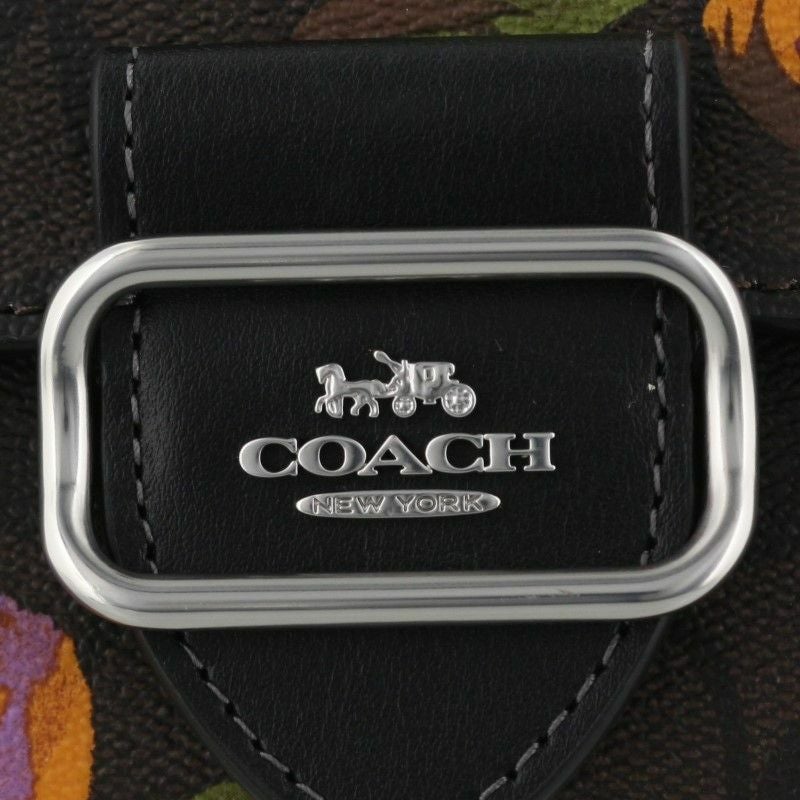 コーチ アウトレット 二つ折り財布 レディース シグネチャー ブラウン CL475 SVW1Q
