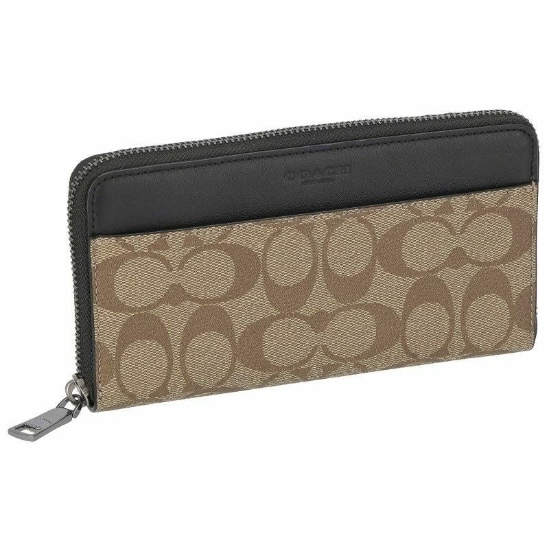 コーチ アウトレット 長財布 メンズ ブレスト ポケット ウォレット