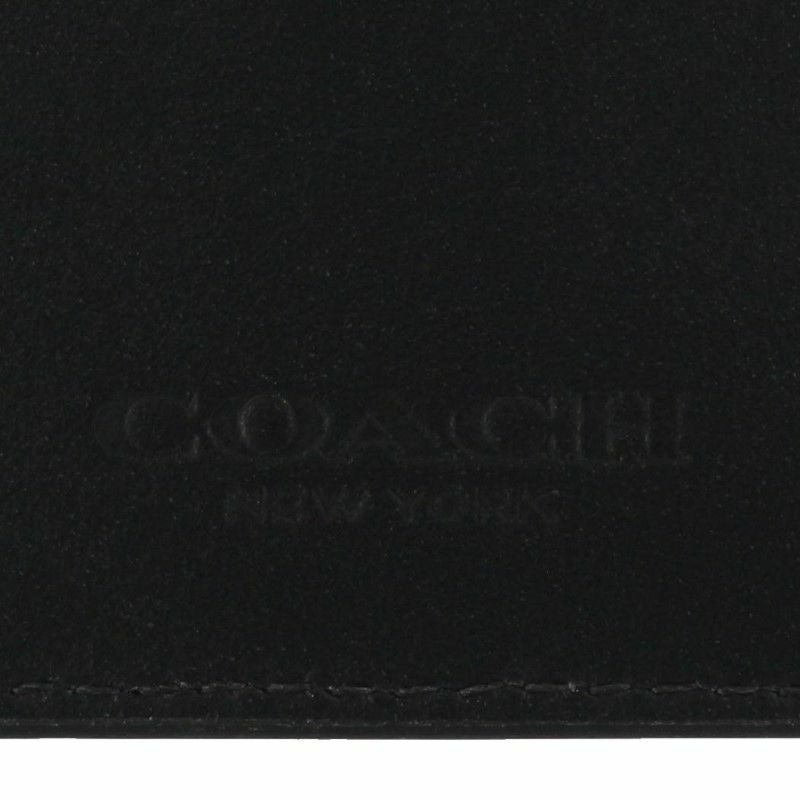 コーチ アウトレット COACH カードケース メンズ ブラック C3162 QB/BK