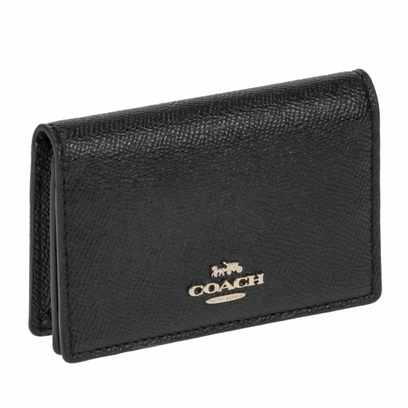 コーチ アウトレット COACH カードケース レディース ブラック 87731 IMBLK