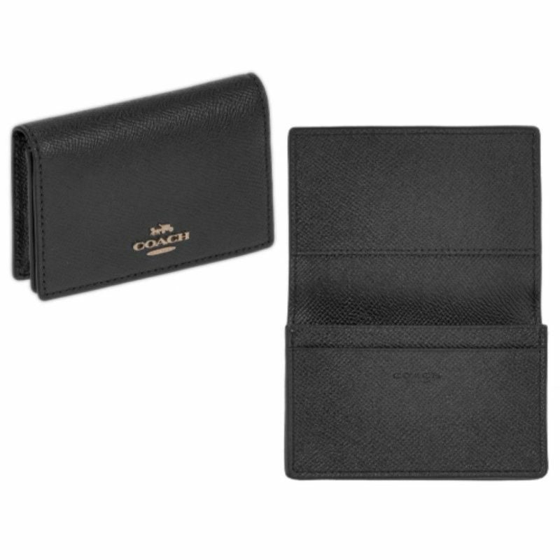 コーチ アウトレット COACH カードケース レディース ブラック 87731 IMBLK