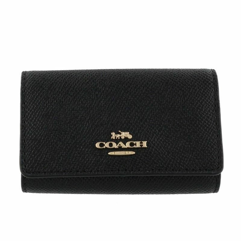 コーチ アウトレット COACH キーケース レディース ブラック 76741