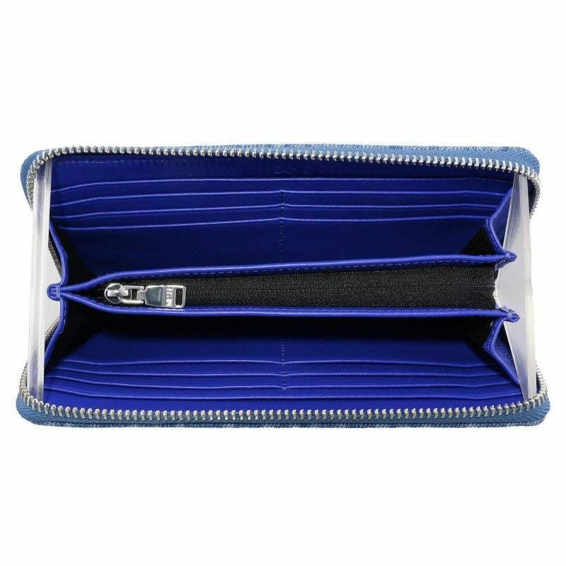 ディーゼル DIESEL 長財布 メンズ GARNET ブルー X08989 P2088 H8457 Blue