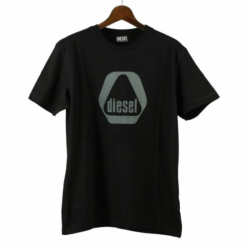 DIESEL ブラック Tシャツ Men's T-shirt with Diesel Hardwear print | Black | Diesel