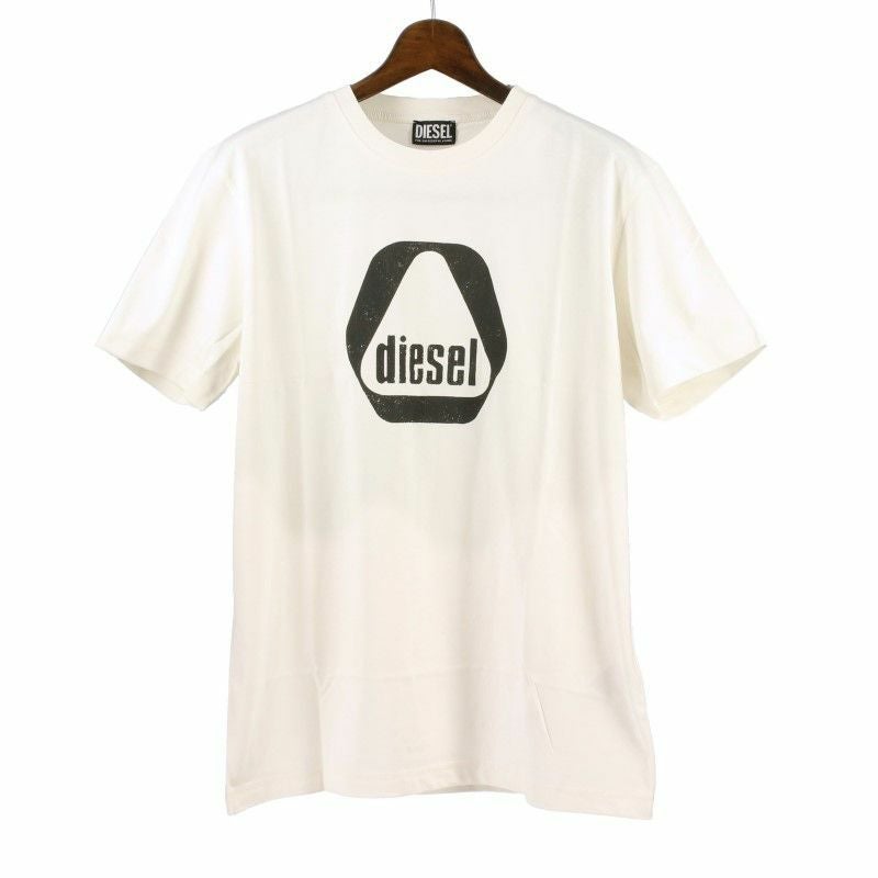 DIESEL ディーゼル Tシャツ メンズ T DIEGER G10 XLサイズ ホワイト