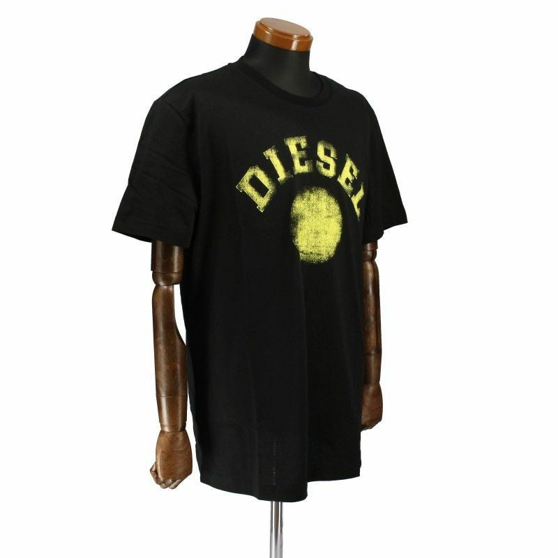 DIESEL ディーゼル Tシャツ メンズ T DIEGOR K56 ブラック XLサイズ