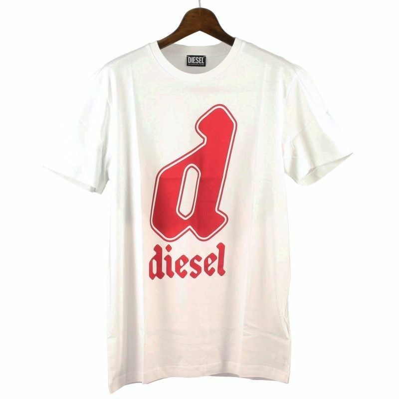 ディーゼル DIESEL Tシャツ メンズ T-DIEGo-J25 Sサイズ ホワイト SDNX