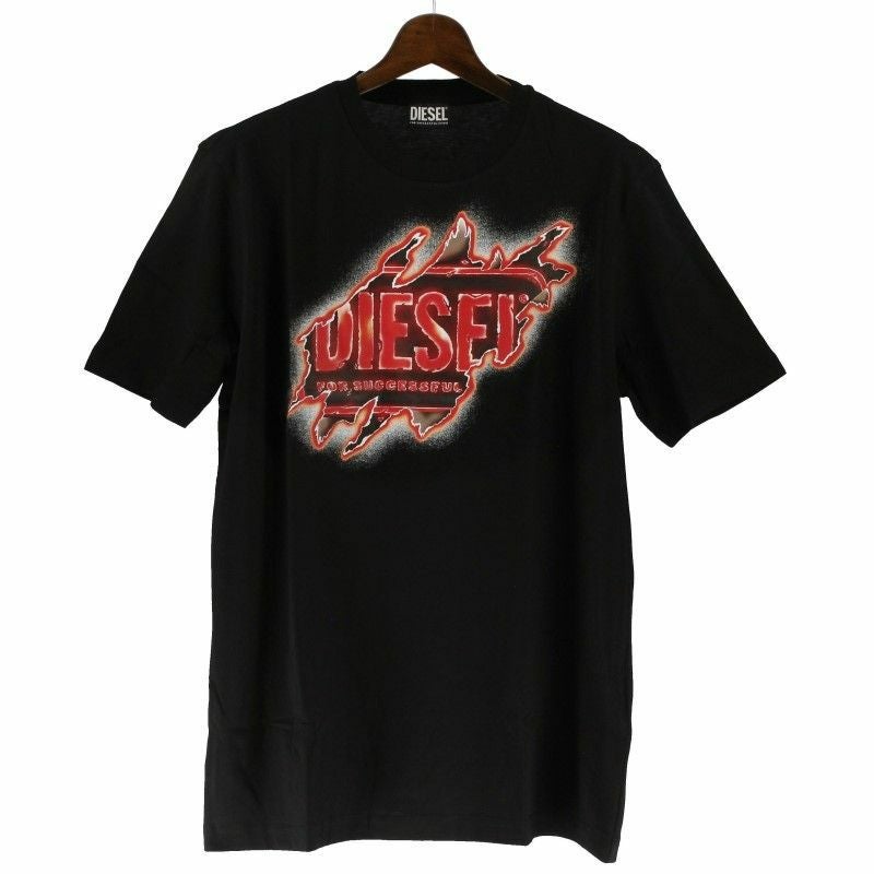 DIESEL Tシャツ Men's Regular T-shirt with crew neck and Oval D | Grey | Diesel