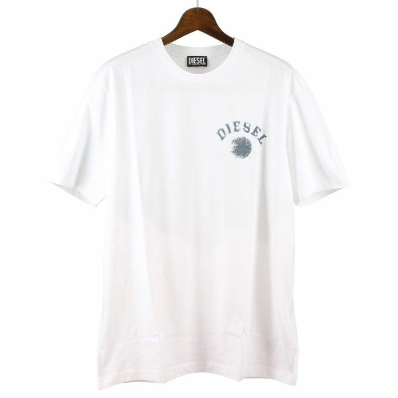 DIESEL ディーゼル Tシャツ 半袖 メンズ T JUST K3 ホワイト Mサイズ