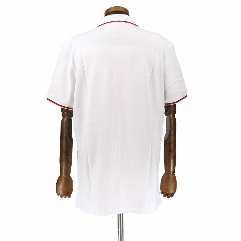 DIESEL ディーゼル ポロシャツ メンズ T SMITH D ホワイト Lサイズ A03838 0JMAD 100 WH ロゴ