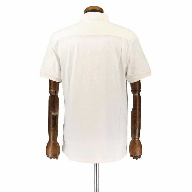 DIESEL ディーゼル ポロシャツ メンズ ホワイト XLサイズ A08563 0CJAC 141 IVORY ロゴ