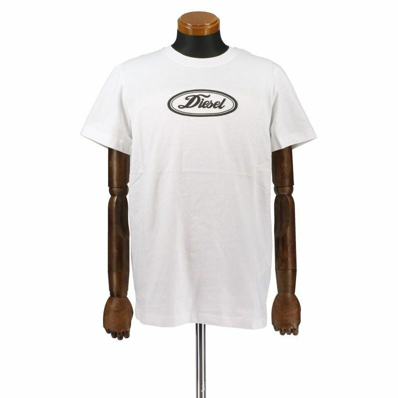ディーゼル DIESEL Tシャツ メンズ A05216-0HAYU Mサイズ ホワイト