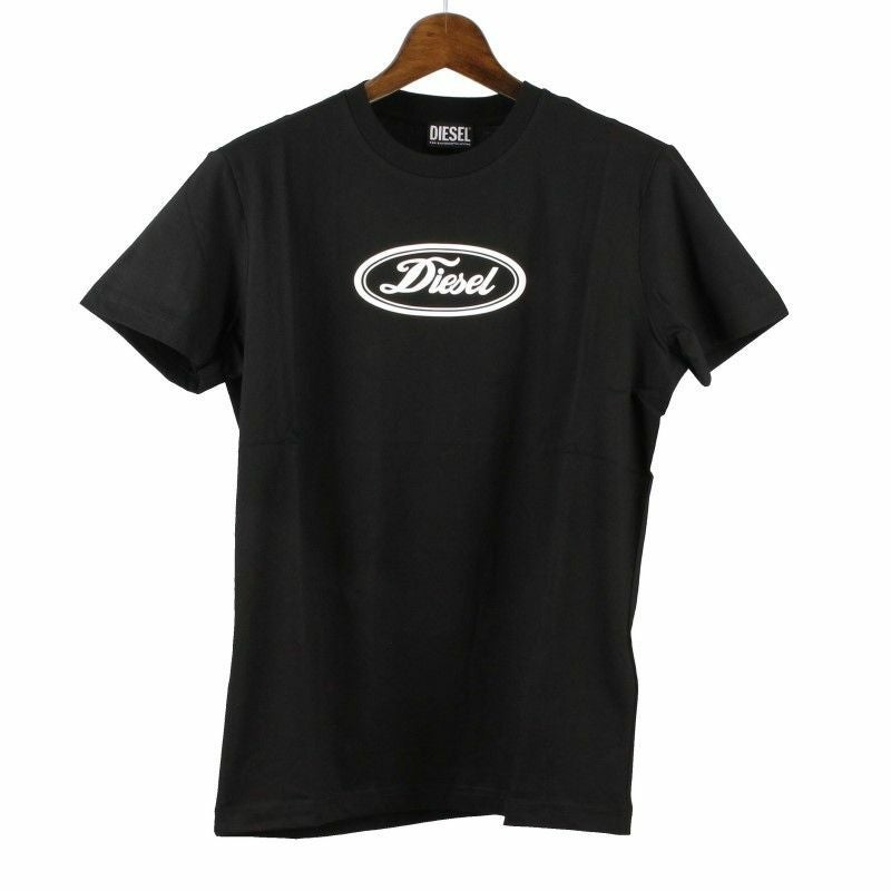 DIESEL Tシャツ ブラック XLサイズ 新品 ディーゼル DIESEL Tシャツ メンズ A05216-0HAYU XLサイズ ブラック