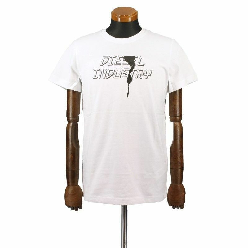 ディーゼル DIESEL Tシャツ メンズ T-DIEGo-J25 Mサイズ ホワイト SDNX-0091A 100 WH