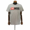 ディーゼル DIESEL Tシャツ メンズ T-DIEGOR-DIV Mサイズ グレー A03766-0AAXJ 9CB GY