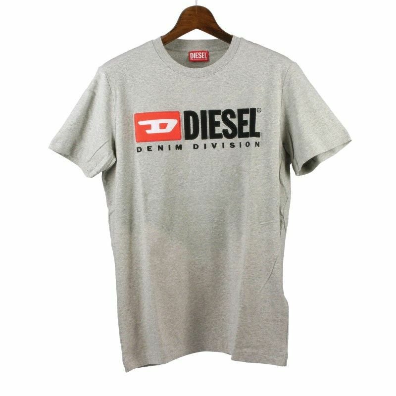 ディーゼル DIESEL Tシャツ メンズ T-DIEGOR-DIV XLサイズ グレー