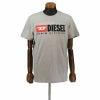 ディーゼル DIESEL Tシャツ メンズ T-DIEGOR-DIV XLサイズ グレー A03766-0AAXJ 9CB GY